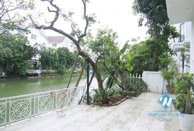 Villa with 4 bedrooms for rent in Vinhome  Riverside Long Bien, Hanoi.